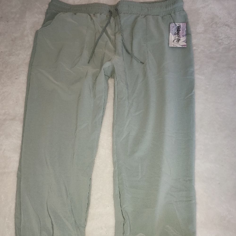 Woman casual pants, Embracelife Brand, Size XL, Color Slate gray